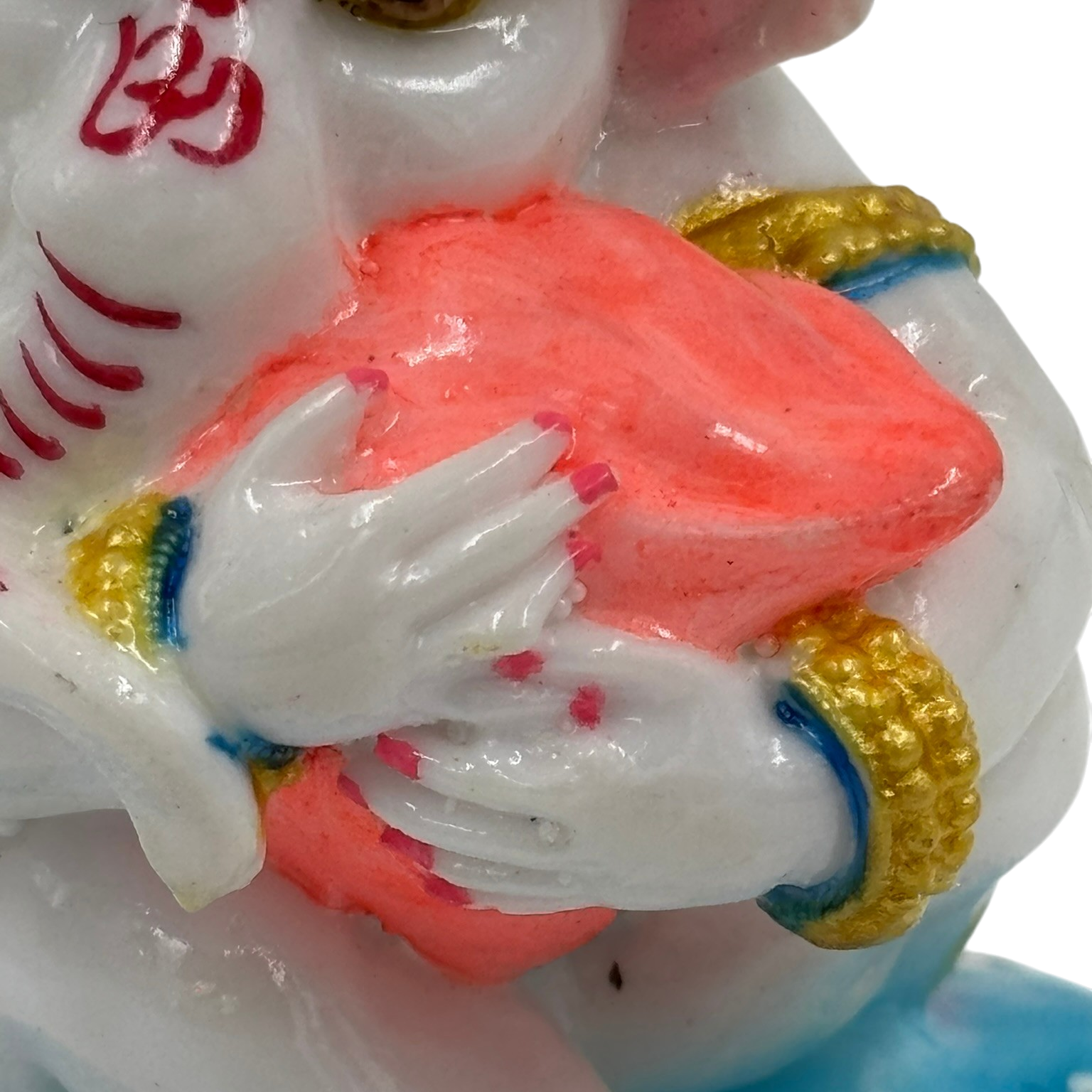 Bal Ganesha holding Modak Idol | Marble Dust