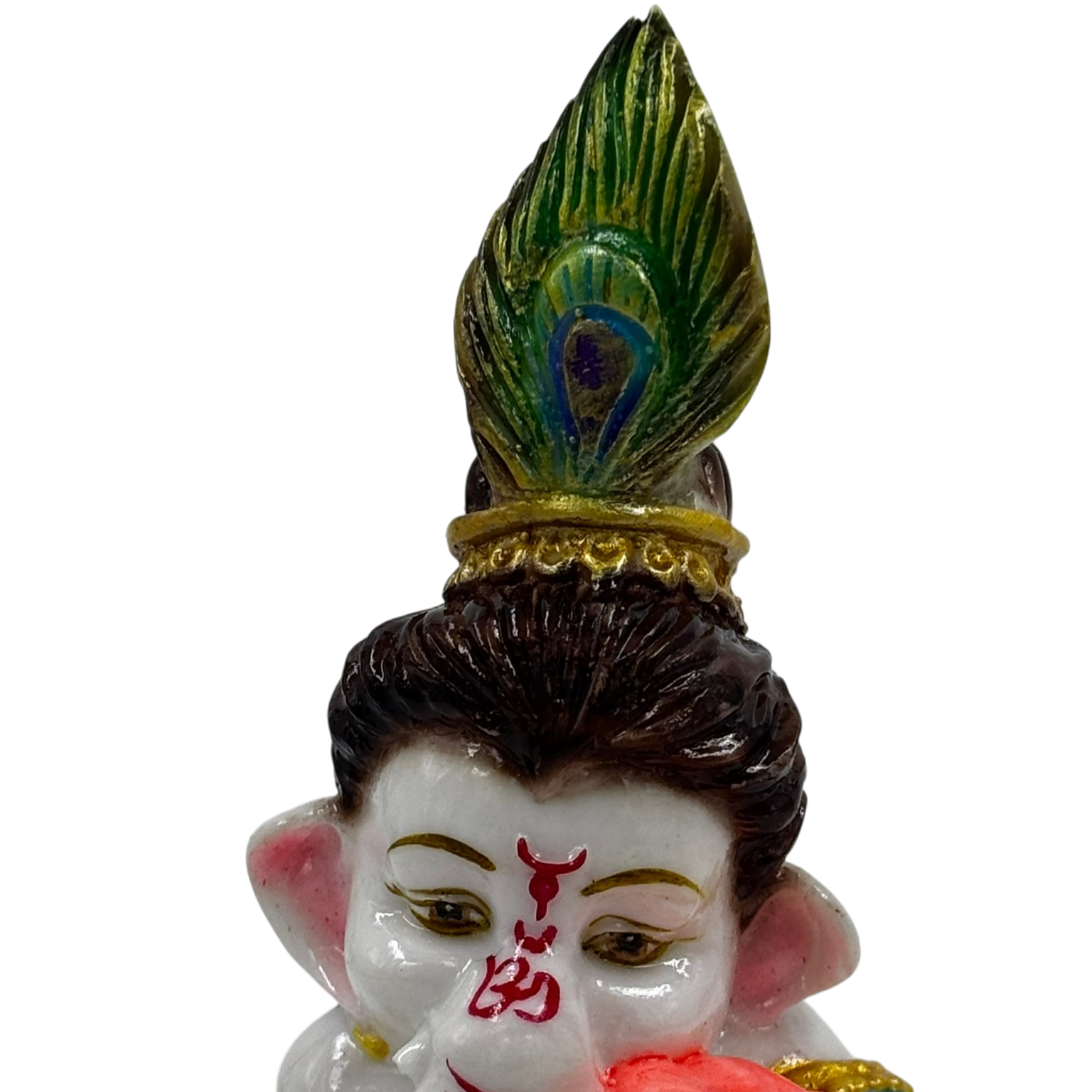 Bal Ganesha holding Modak Idol | Marble Dust
