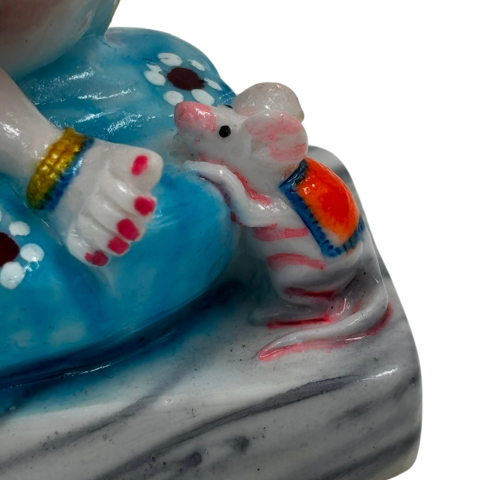 Bal Ganesha holding Modak Idol | Marble Dust